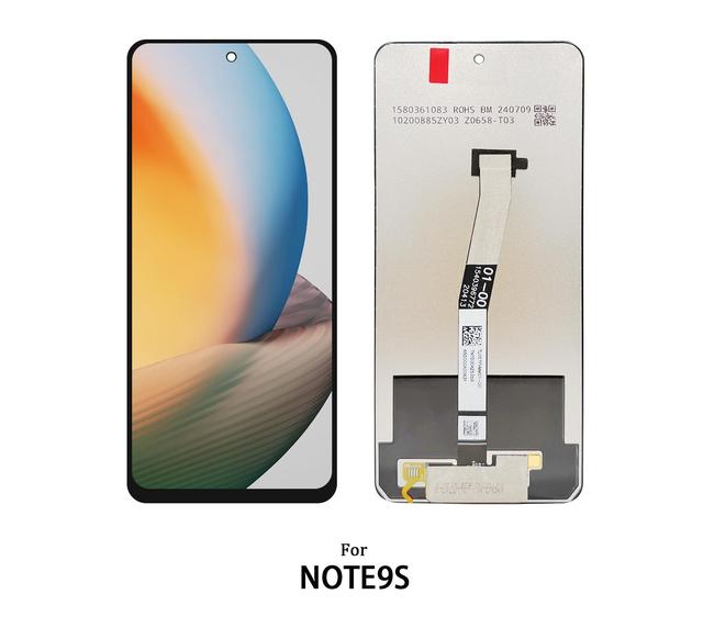 XJE Factory Mobile Phone Lcd Touch Screen for REDMI NOTE9S INCELL Lcd Screen Touch Digitizer Assembly Replacement Parts