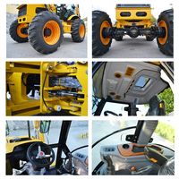 Mini-chargeuse-pelleteuse Heracles, chargeuse sur pneus, moteur 92KW, excavatrice PLC à vendre
