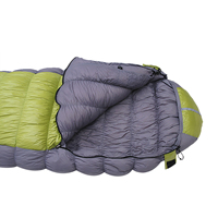 Sac de couchage OEM en duvet d'oie/canard pour le camping 800/1000 remplir par temps froid hiver extérieur imperméable sacs de couchage de camp en duvet
