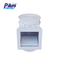 Écumeur de piscine Pikes P-0010C en ABS, 354x198x292mm, blanc, outils de nettoyage de piscine pour piscine hors sol