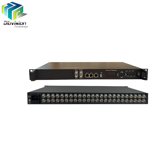 IPTV Headend 24 Tuner Dvb s s2 S2x to iptv Receiver Spts Mpts Ip Ird