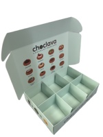 Boîtes en papier de beauté de neige imprimées personnalisées pour la pâtisserie et les emballages alimentaires de biscuits Matériau de qualité supérieure