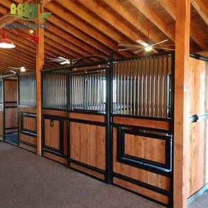 Système mobile de conception de boîte d'écurie de cheval en métal portatif résistant d'utilisation de ferme pour des centres d'entraînement et l'écurie de clubs équestres - Product Image 2