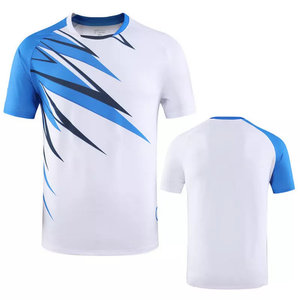 Personnalisez votre propre conception de maillot de sport vêtements de <span class=keywords><strong>tennis</strong></span> chemises de badminton <span class=keywords><strong>tennis</strong></span> de table t-shirt haut vêtements pour hommes - Product Image 6