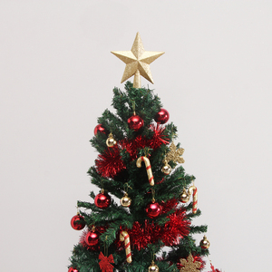 Árbol de Navidad Artificial Pre-decorado al por Mayor 2026 y Adornos con Estrella Superior/Copos de Nieve/Bolas/Brillantina/Faldón para Árbol - Product Image 4