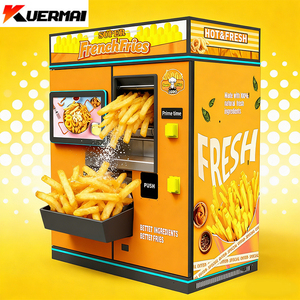 Máquina expendedora de papas fritas para negocios, máquina expendedora de pollo frito en oferta, máquina expendedora de papas fritas para cocina, máquina expendedora de papas fritas móvil - Product Image 1