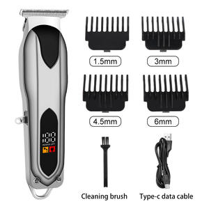 Máquina Cortapelos Eléctrica Multifuncional con Pantalla Digital Recargable por USB, Motor de Cepillo, la <span class=keywords><strong>Mejor</strong></span> Recortadora de Pelo y <span class=keywords><strong>Barba</strong></span> - Product Image 2
