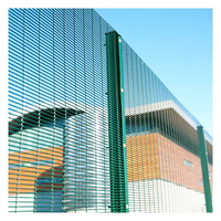 Clôture 358 Anti-escalade Pvc enduit clôture murale limite grille conception clôture liquidation