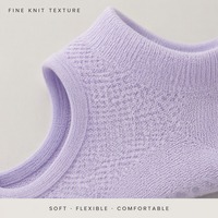 Chaussettes de yoga personnalisées antidérapantes OEM ODM pour Pilates, à bout ouvert, avec sangles croisées, respirantes, invisibles, avec logo imprimé sur le bord, vente en gros