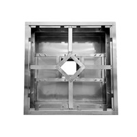 Unité de flux laminaire suspendue au plafond en acier inoxydable pour salle blanche, système de flux d'air laminaire monté au plafond pour salle blanche