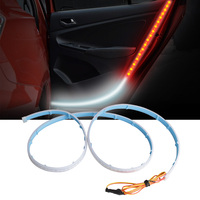 HAIZG Auto-LED-Licht Weiches Warnlicht für Autotüren Blinkende Signal-LED-Streifen Autotür-Warnlicht LED-Tagfahrlicht
