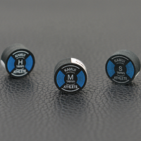 Embouts de queue de billard XPT-01 14 mm Kamui Black Athlete 8 couches avec boîte en S/M/H, embouts de queue de billard en cuir de haute qualité, accessoires