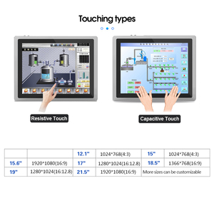 Panel de <span class=keywords><strong>PC</strong></span> industrial con pantalla táctil capacitiva resistente al agua IP65 de 19 pulgadas con disco duro SSD CNC integrado y tipo <span class=keywords><strong>RAM</strong></span> <span class=keywords><strong>DDR3</strong></span> - Product Image 5
