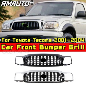 Grille de pare-chocs avant de voiture, grilles de course, calandre pour Toyota Tacoma 2001-2004, kit carrosserie, accessoires automobiles - Product Image 2