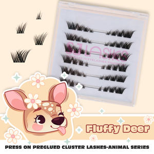 <span class=keywords><strong>Cils</strong></span> en grappe à marque privée, sans colle, auto-adhésifs, kit <span class=keywords><strong>de</strong></span> <span class=keywords><strong>cils</strong></span> en grappe pré-collés, <span class=keywords><strong>prix</strong></span> <span class=keywords><strong>de</strong></span> gros - Product Image 3