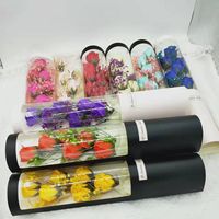 Buket Sabun Mawar Merah dengan Lampu LED, Hadiah Bunga Artificial untuk Hari Valentine dan Hari Ibu
