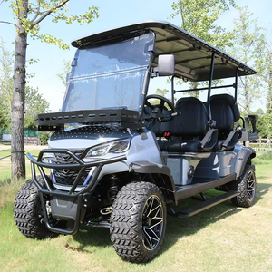 รถกอล์ฟออฟโรดไฟฟ้า48โวลต์พร้อมรถกอล์ฟผลักได้6ที่นั่งความจุสูง - Product Image 6