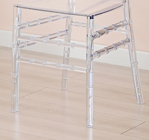 Chaises Chivari modernes en acrylique pour réceptions <span class=keywords><strong>de</strong></span> mariage, utilisation en extérieur ou dans un salon, design minimaliste, mobilier <span class=keywords><strong>de</strong></span> <span class=keywords><strong>salle</strong></span> à manger commercial - Product Image 6