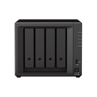 Unhui DS923 + Almacenamiento en red NAS 4 Ranuras de disco Ten Gigabit Extended Disk Array Servidor USB Backup Web Disk-en stock
