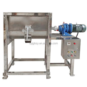 Mélangeur à <span class=keywords><strong>ruban</strong></span> avec sel chauffant Mélangeur horizontal à bande à vis en acier inoxydable - Product Image 2