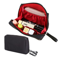 Sacs cosmétiques imprimés avec logo, petits et grands, à fermeture éclair, multi-usages, en polyester, style japonais, fabriqués en Chine, pour maquillage et médicaments