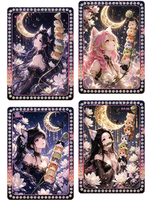 Kameng Creative Vol.3 DS Lovely Girl Metal Cards Japan Anime Waifu Collectible Cards Board Game Toys