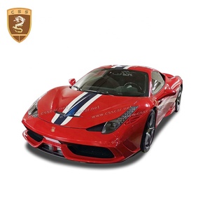 Estilo especial de fibra de vidrio Material parachoques delantero cuerpo Kit adecuado para <span class=keywords><strong>Ferrari</strong></span> <span class=keywords><strong>458</strong></span> <span class=keywords><strong>Italia</strong></span> Hood - Product Image 4