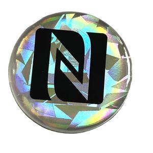 गुणवत्ता <span class=keywords><strong>13.56mhz</strong></span> url रिटेबल सेल्फ चिपकने वाला 35 मिमी राउंड डिस्क <span class=keywords><strong>13.56mhz</strong></span> 144 बाइट्स 213 कस्टम प्रिंटिंग के साथ एपॉक्सी nfc टैग - Product Image 1