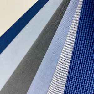 Hoge Kwaliteit Katoen Polyester Oxford Stof Premium Classic Garen Geverfd Geweven Stof Voor Kleding Met Aangepaste Patroon