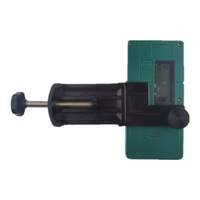 Détecteur laser professionnel de haute précision alimenté par piles AA avec protection IP55 pour récepteur de niveau laser extérieur rouge et vert