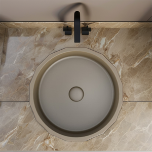 MOHOM Couleur personnalisée Moderne <span class=keywords><strong>Haut</strong></span> <span class=keywords><strong>de</strong></span> <span class=keywords><strong>gamme</strong></span> Écologique Comptoir en béton résistant à l'eau Lavabo <span class=keywords><strong>de</strong></span> salle <span class=keywords><strong>de</strong></span> bain Capacité 16L Lavage à la <span class=keywords><strong>main</strong></span> - Product Image 4