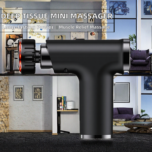 Mejor Pistola de Masaje Fascial Portátil Económica con Motor de Escobillas, 4 Cabezales de Masaje, Mini Potenciador, Vibración Profunda para Tejidos, Percusión Corporal - Product Image 2