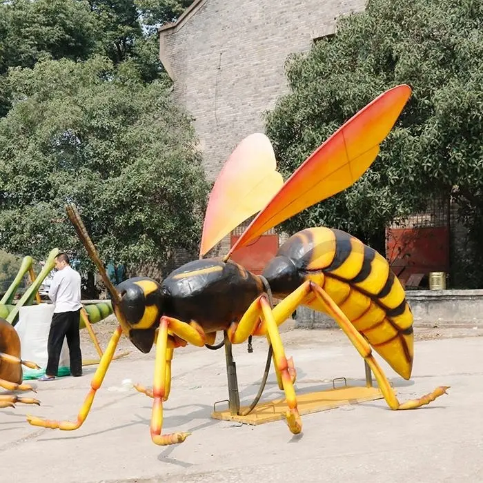 نماذج حيوانات حشرات عملاقة عالية محاكاة للديكورات الخارجية