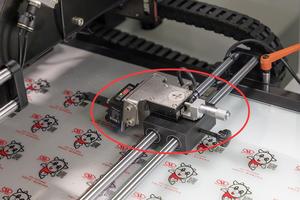 Machine d'impression automatique sur écran par <span class=keywords><strong>transfert</strong></span> thermique, rouleau vers rouleau, 30mm, pour PVC, animaux de compagnie, PP, PC, PE, bowp, toutes sortes - Product Image 3