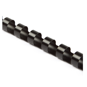 Impression de logo personnalisée en sérigraphie, reliures spirales rondes en plastique PVC de 6 mm à 28 mm, peigne de reliure en plastique, dorso plastico a spirale - Product Image 3