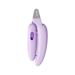 Cortauñas para mascotas Sanrio, color morado, seguro para perros y gatos, herramienta de aseo - Product Image 1