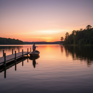 Camiseta para hombre con estampado de papá que dice: ¿Está esta pesca haciendo que mi lubina parezca grande? - Product Image 3