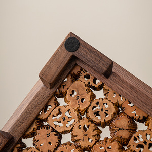 Walnut Wood Teacup <b>Tray</b> Rectangular <b>Small</b> Plate Handmade Tea Ceremony Accessory Serving <b>Tray</b> - Product Image 4