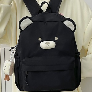 Cute Bear Nylon <b>Backpack</b> 18 In <b>Large</b> Capacity <b>School</b> <b>Backpack</b> For Women - Product Image 4