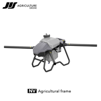 Cadre de drone agricole JIS 20L NV20 adapté à la pulvérisation d'ensemencement pliable et Portable quadrirotor fumigation engrais UAV
