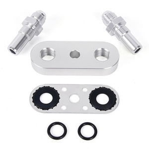 Plaque adaptatrice de refroidisseur de transmission en alliage d'aluminium 6AN pour mise à niveau et rétrofit 6L80E 6L90E 8L90E - Product Image 5