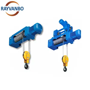 CD1 MD1 0.5T 1T 2T 3T 5T For Overhead Crane Lifting Equipment Electric Wire Rope Hoist