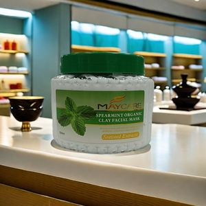 Mascarilla Facial de Barro Volcánico Maycare OEM Hidratante con Carbón para Limpiar Puntos Negros, Reducir Poros y Aclarar la Nariz 3 en 1, 500G para Todo Tipo de Piel - Product Image 5