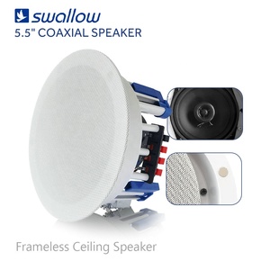 Haut-parleur de plafond PA 100V 5,5 pouces coaxial passif avec grille magnétique <span class=keywords><strong>C3</strong></span> - Product Image 2