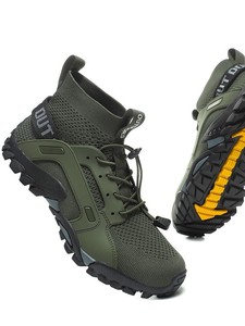 รองเท้าลำลองแบบสวมใส่สบาย ระบายอากาศได้ดี พื้นกันลื่น ทรงหุ้มข้อ สำหรับทุกเพศ พื้นรองเท้าชั้นกลางทำจาก EVA พื้นรองเท้าชั้นนอกทำจากยาง ให้ความสบายในการสวมใส่ เหมาะสำหรับฤดูใบไม้ร่วง/ฤดูหนาว/ฤดูร้อน - Product Image 5