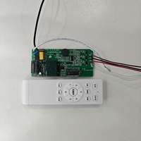 Carte de contrôle OEM ODM pour ventilateurs de plafond intelligents avec plusieurs vitesses et prise en charge de la télécommande