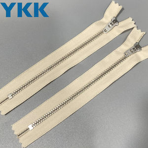 Высококачественная красочная молния Ykk оригинальная хлопковая лента с закрытым концом 4 # Ykk металлическая молния - Product Image 1
