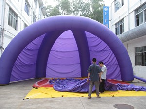 <span class=keywords><strong>Tenda</strong></span> Gonfiabile da Campeggio Waterhan <span class=keywords><strong>Viola</strong></span>, Tipo Esteso, Monostrato, Impermeabile, Pieghevole, Leggera, Portatile, per 2 Persone, in Nylon/PVC - Product Image 5