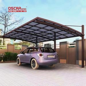 Abri de voiture 3x5m en polycarbonate et aluminium avec panneaux PC – Excellent rapport qualité-<span class=keywords><strong>prix</strong></span> pour allées, jardins et parkings - Product Image 1