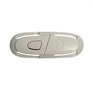 Harnais de sécurité à cinq points en plastique de haute qualité, clip de poitrine et boucle antidérapante avec ajustement universel pour siège auto bébé - Product Image 1
